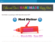 Tablet Screenshot of handmadehappyhour.com